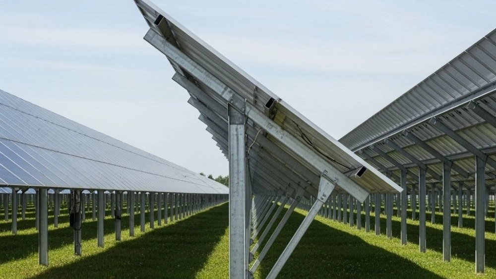 Solar power plant production