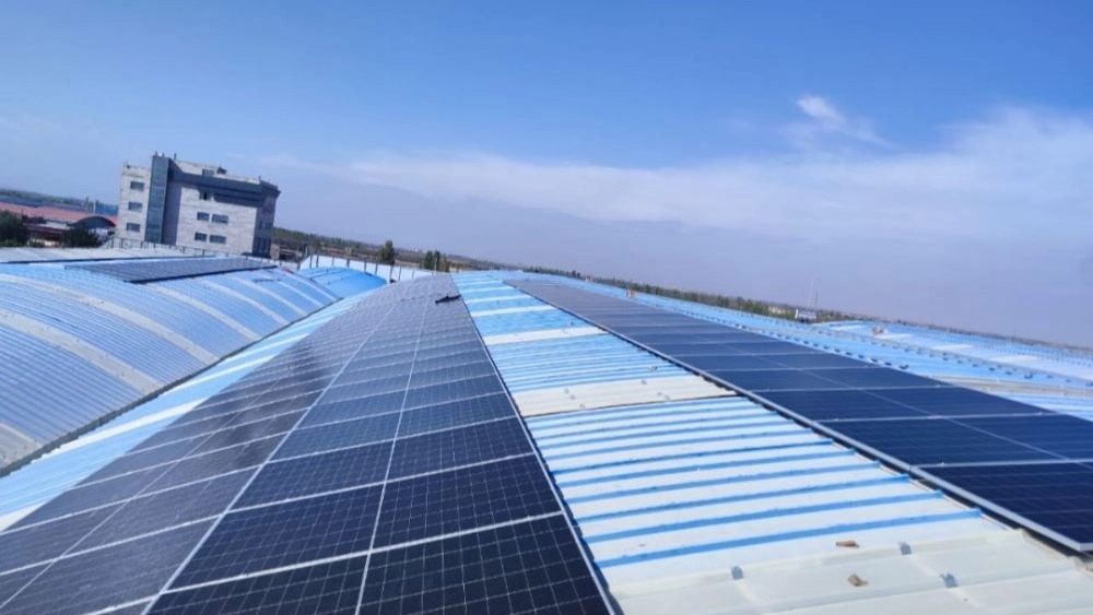 Solar structure in Tabriz is a development in the energy and construction industry Solar structure in Tabriz is a development in the energy and construction industry